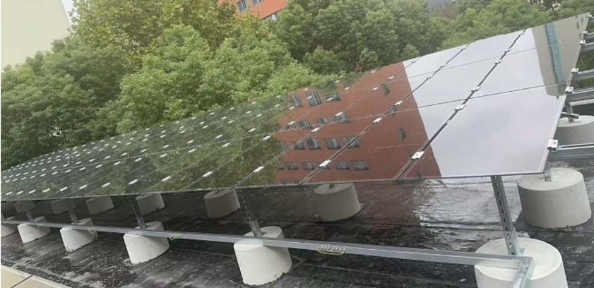 低照度環境でのペロブスカイト太陽電池設置例